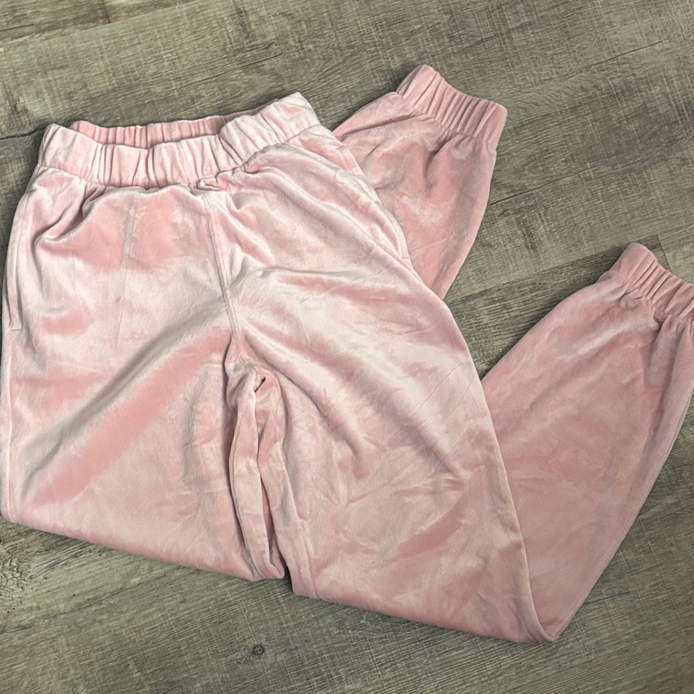 Hollister women’s velour Pink Sweatpants